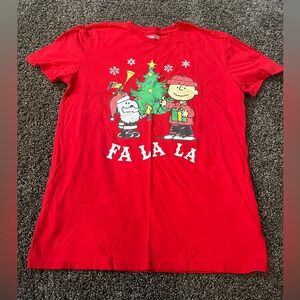 Peanuts Christmas t-shirt